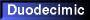 Duodecimic